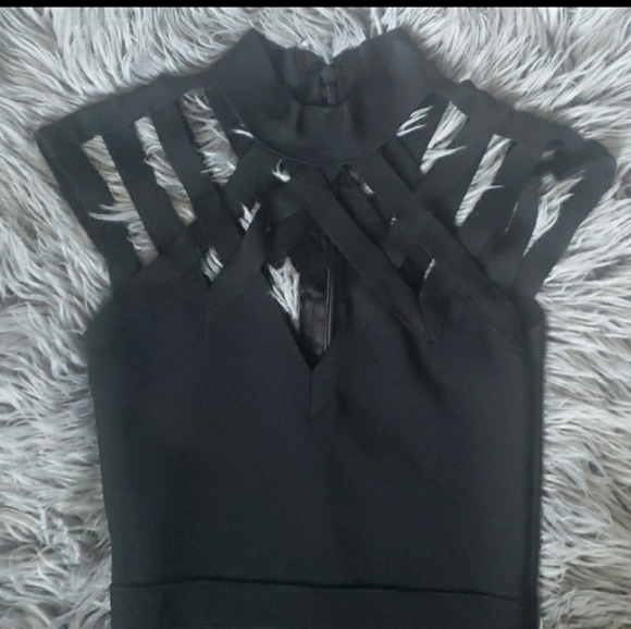 Black bandage dress - Picture 3 of 7